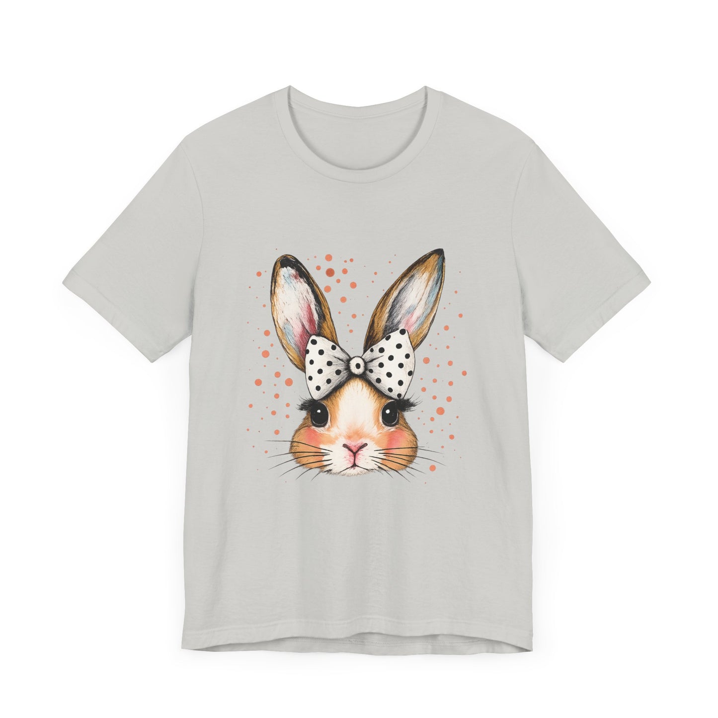 Cute Bunny Graphic Tee for Animal Lovers | Perfect for Spring Celebrations