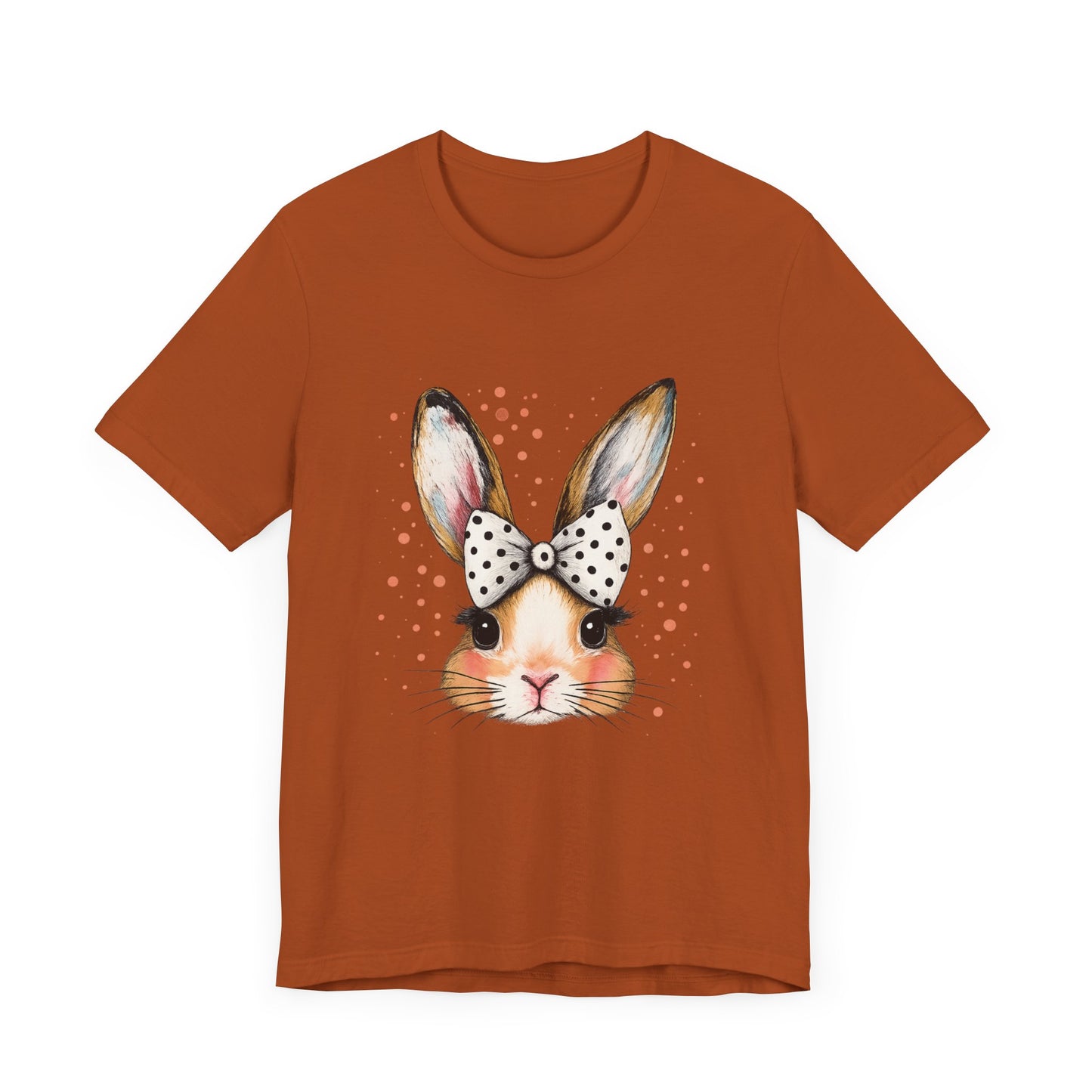 Cute Bunny Graphic Tee for Animal Lovers | Perfect for Spring Celebrations