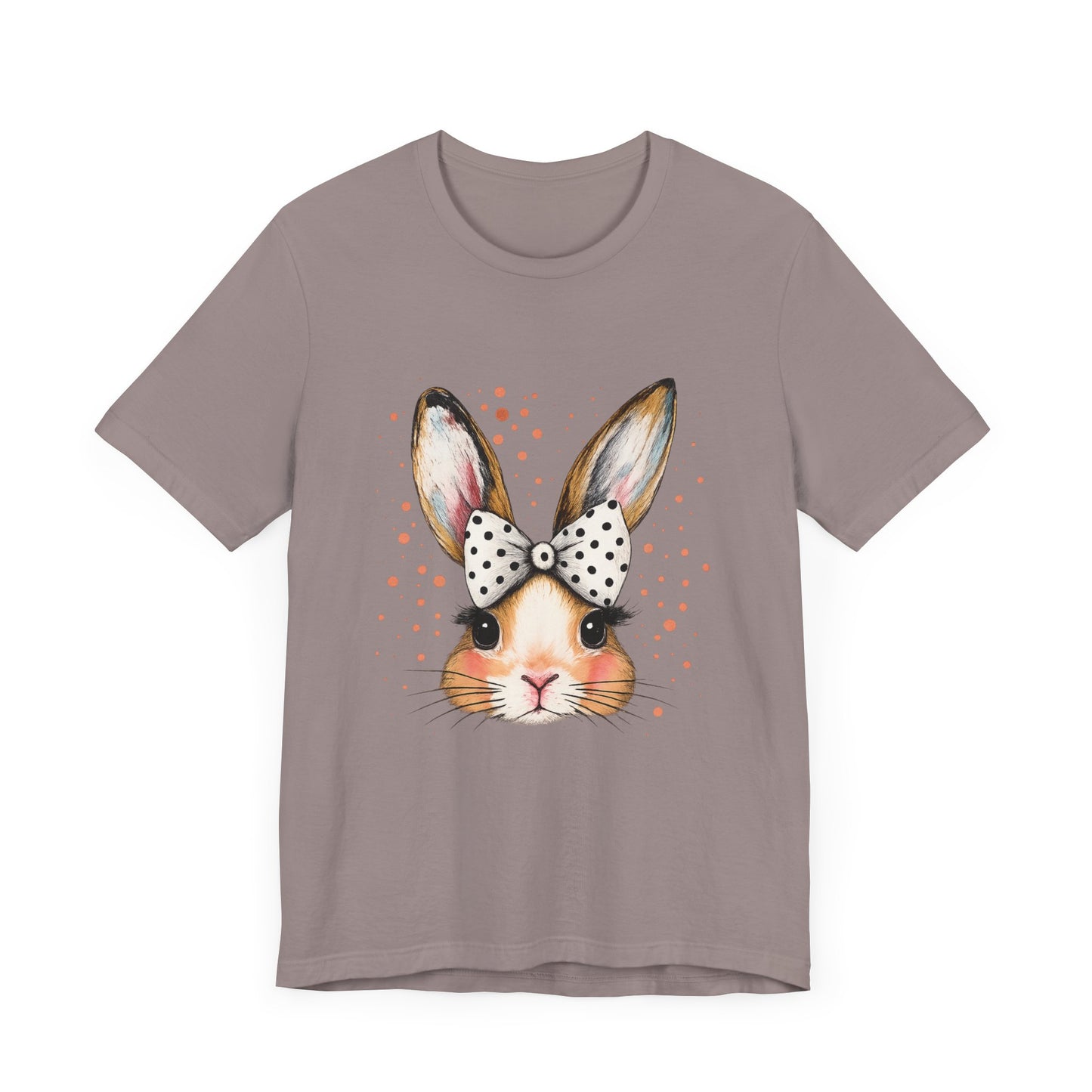 Cute Bunny Graphic Tee for Animal Lovers | Perfect for Spring Celebrations