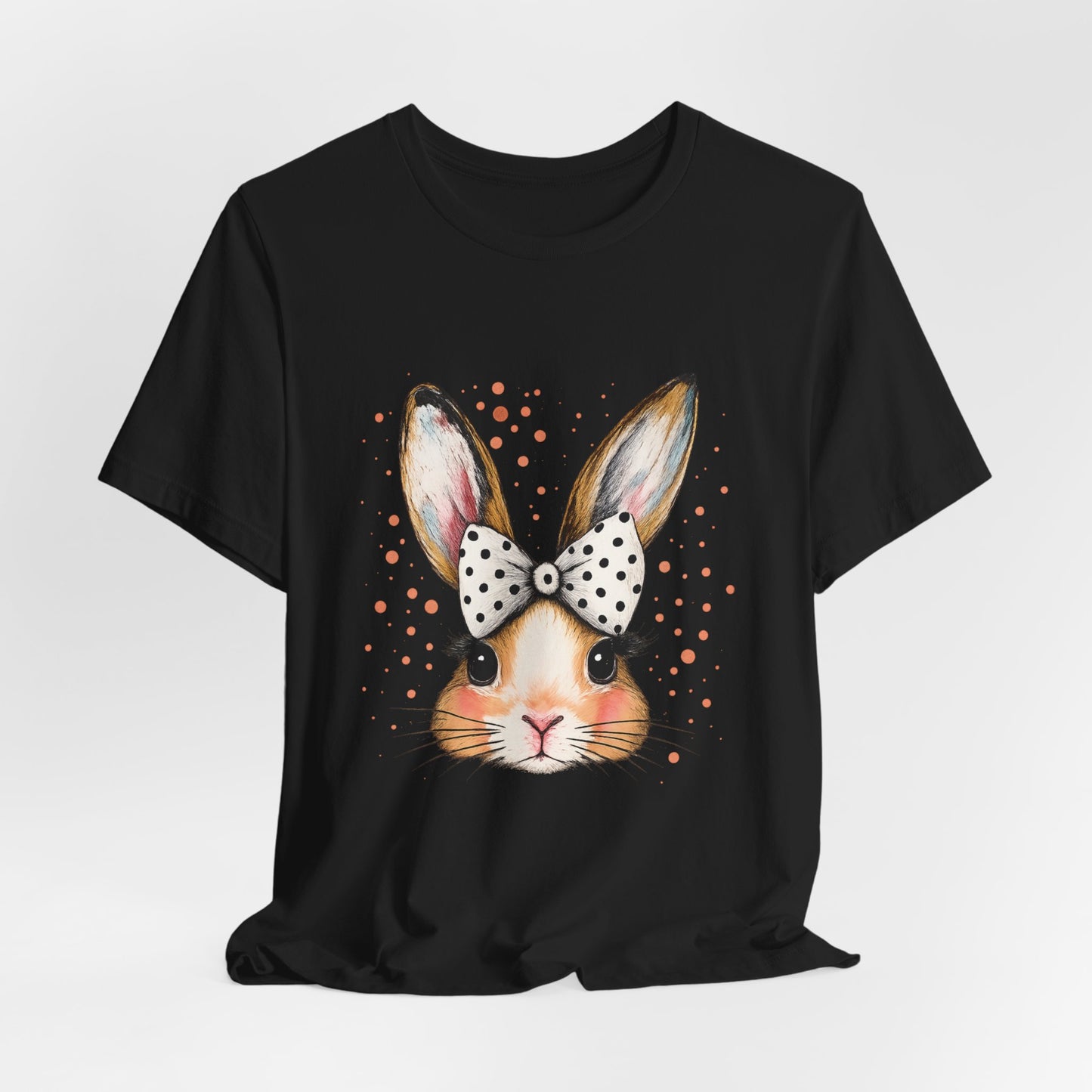 Cute Bunny Graphic Tee for Animal Lovers | Perfect for Spring Celebrations