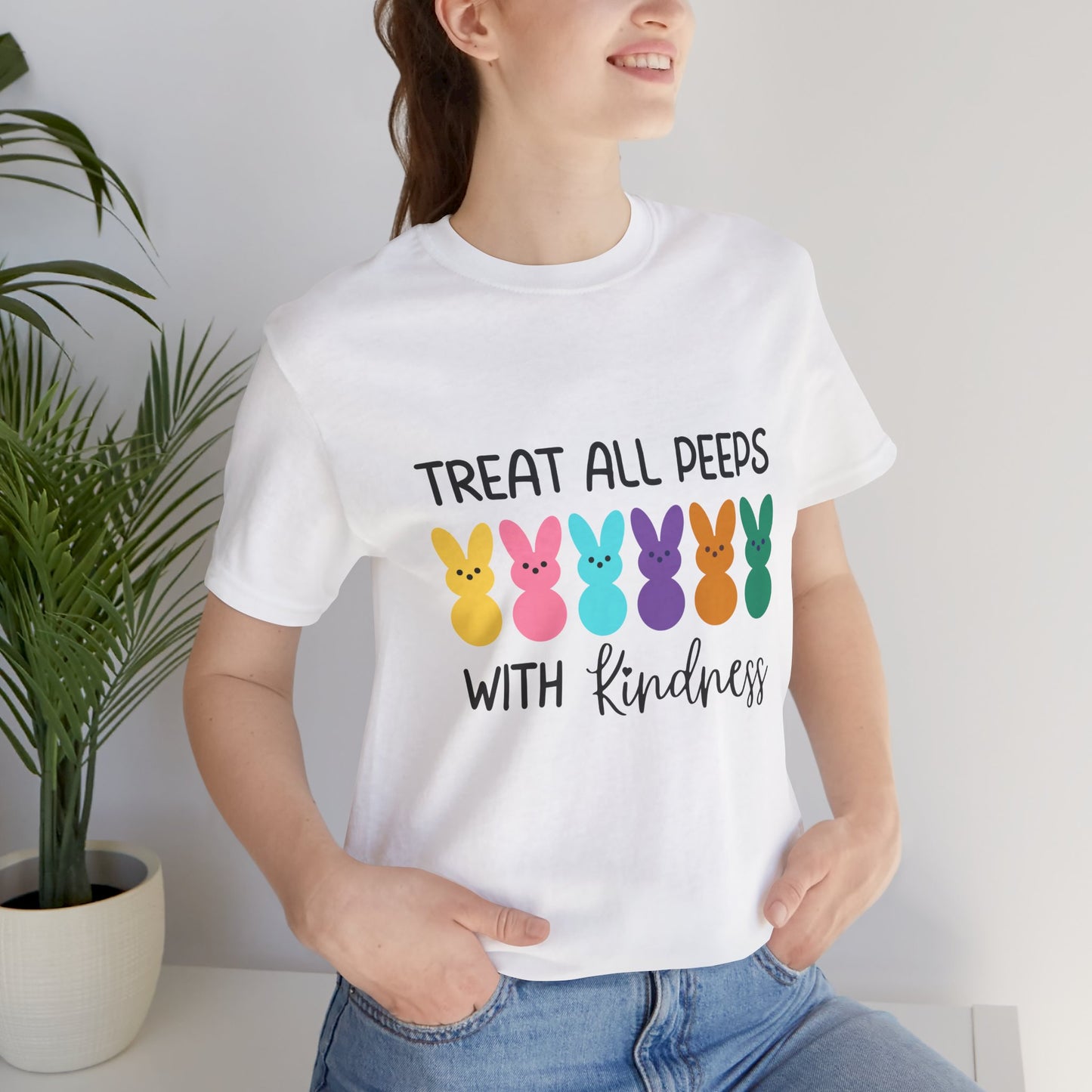Easter Kindness Tee - Unisex Jersey Short Sleeve Shirt