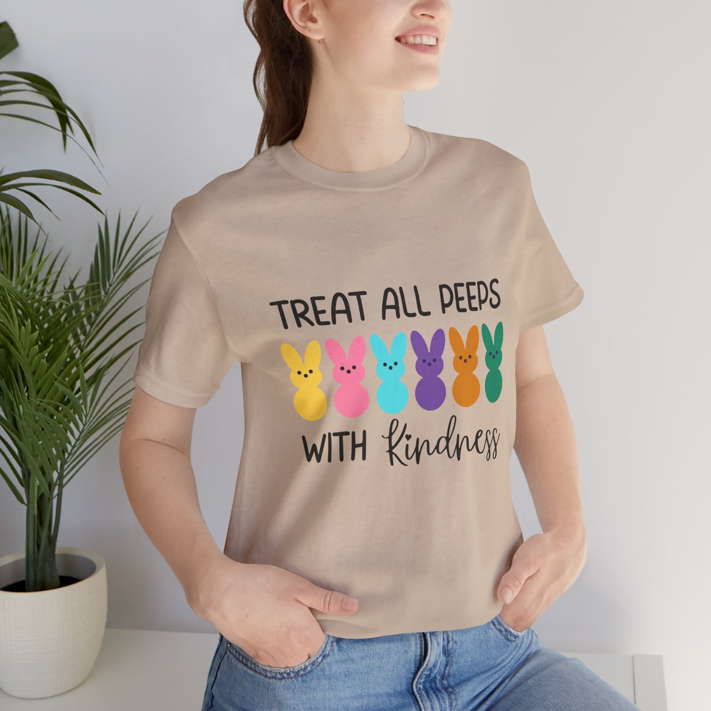 Easter Kindness Tee - Unisex Jersey Short Sleeve Shirt