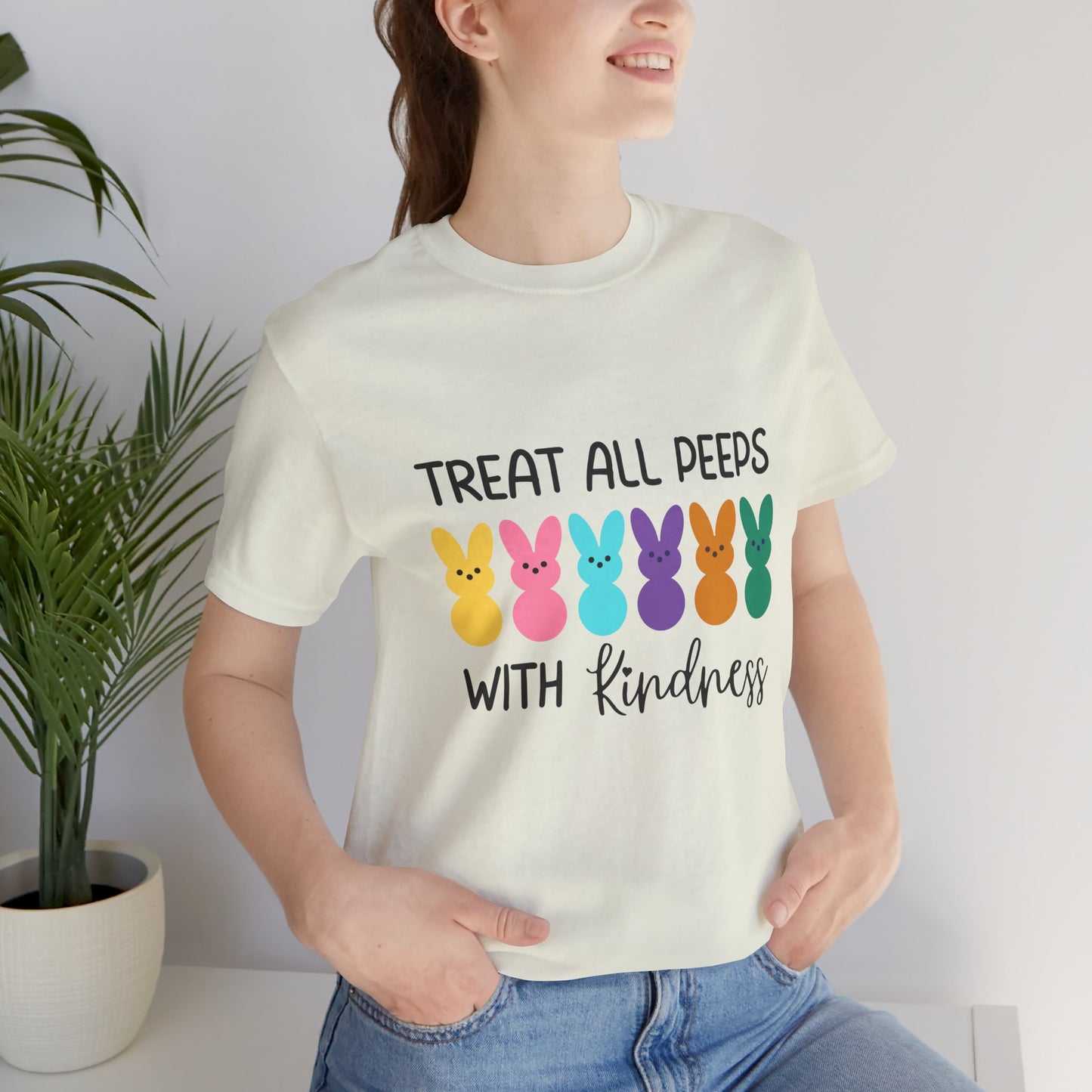 Easter Kindness Tee - Unisex Jersey Short Sleeve Shirt