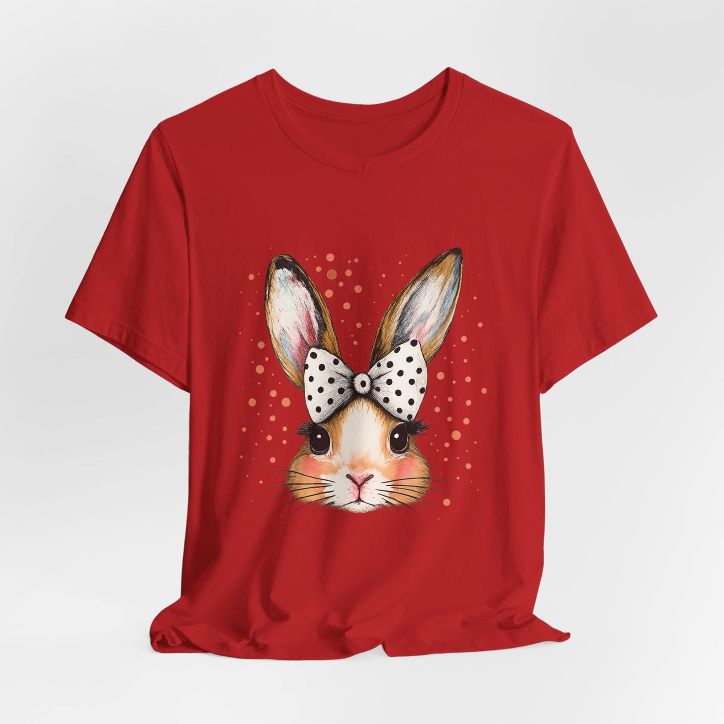Cute Bunny Graphic Tee for Animal Lovers | Perfect for Spring Celebrations