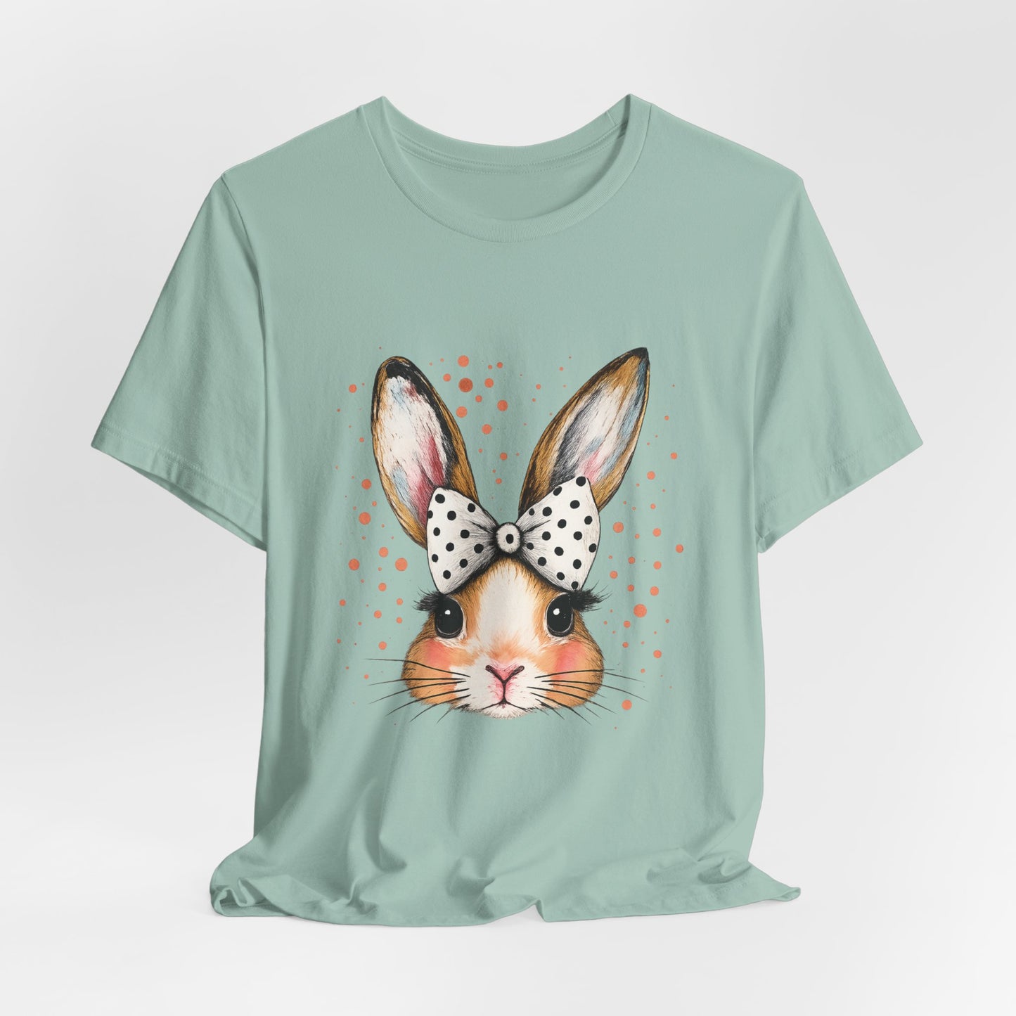 Cute Bunny Graphic Tee for Animal Lovers | Perfect for Spring Celebrations