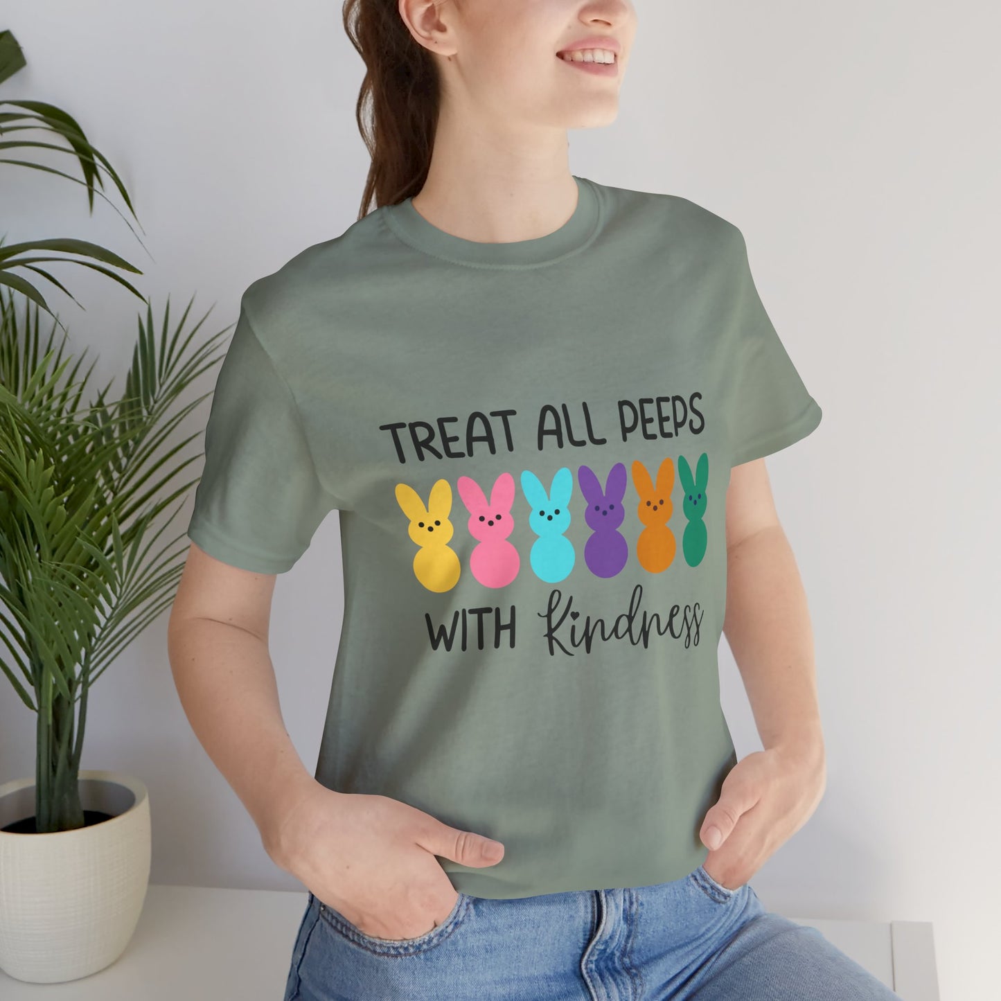 Easter Kindness Tee - Unisex Jersey Short Sleeve Shirt
