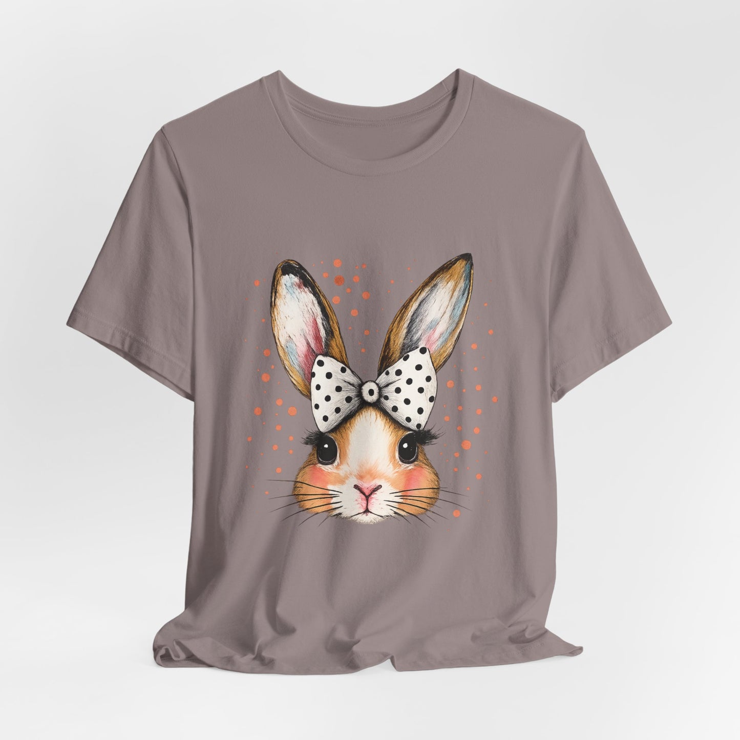 Cute Bunny Graphic Tee for Animal Lovers | Perfect for Spring Celebrations
