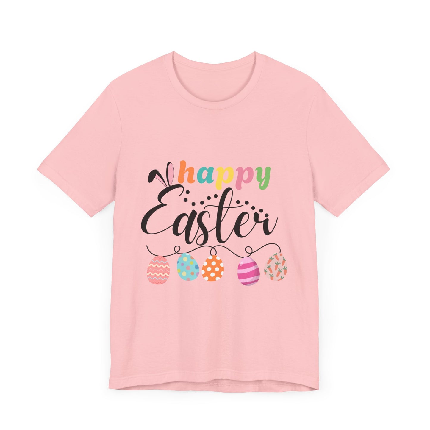 Happy Easter Unisex Jersey Tee - Celebrate Spring with Festive Style