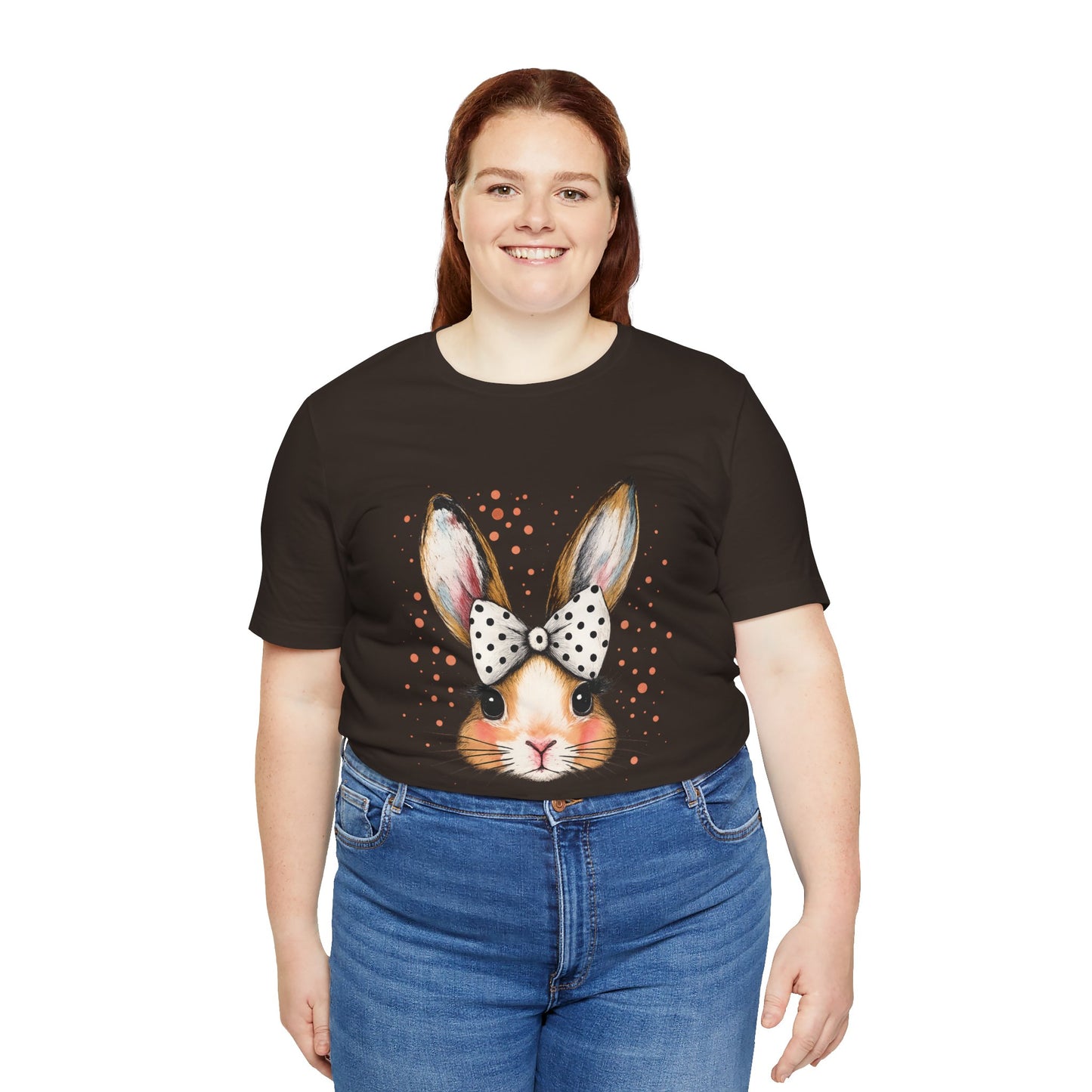 Cute Bunny Graphic Tee for Animal Lovers | Perfect for Spring Celebrations