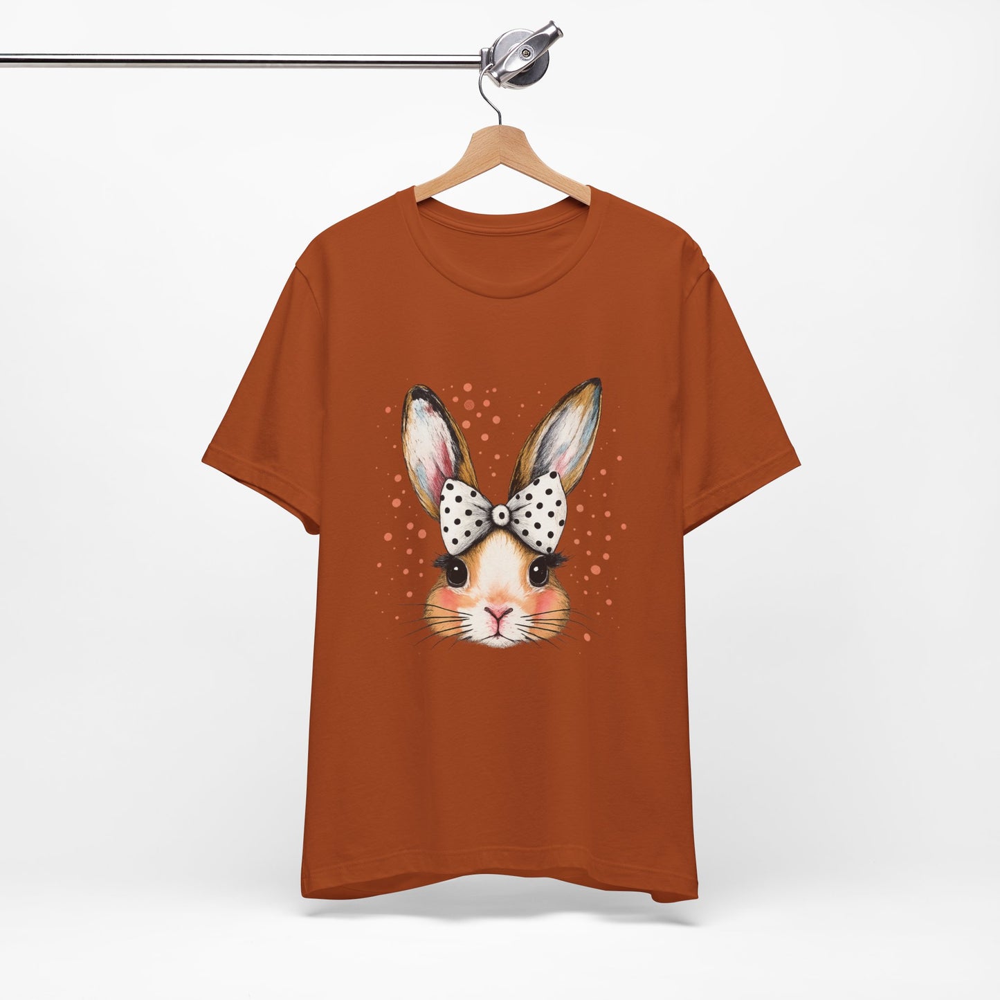 Cute Bunny Graphic Tee for Animal Lovers | Perfect for Spring Celebrations