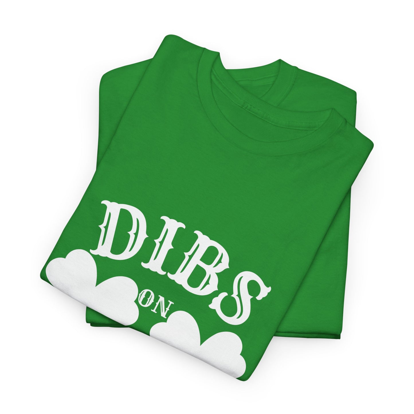St. Patrick's Day Unisex Tee - 'Dibs on the Redhead Clovers'