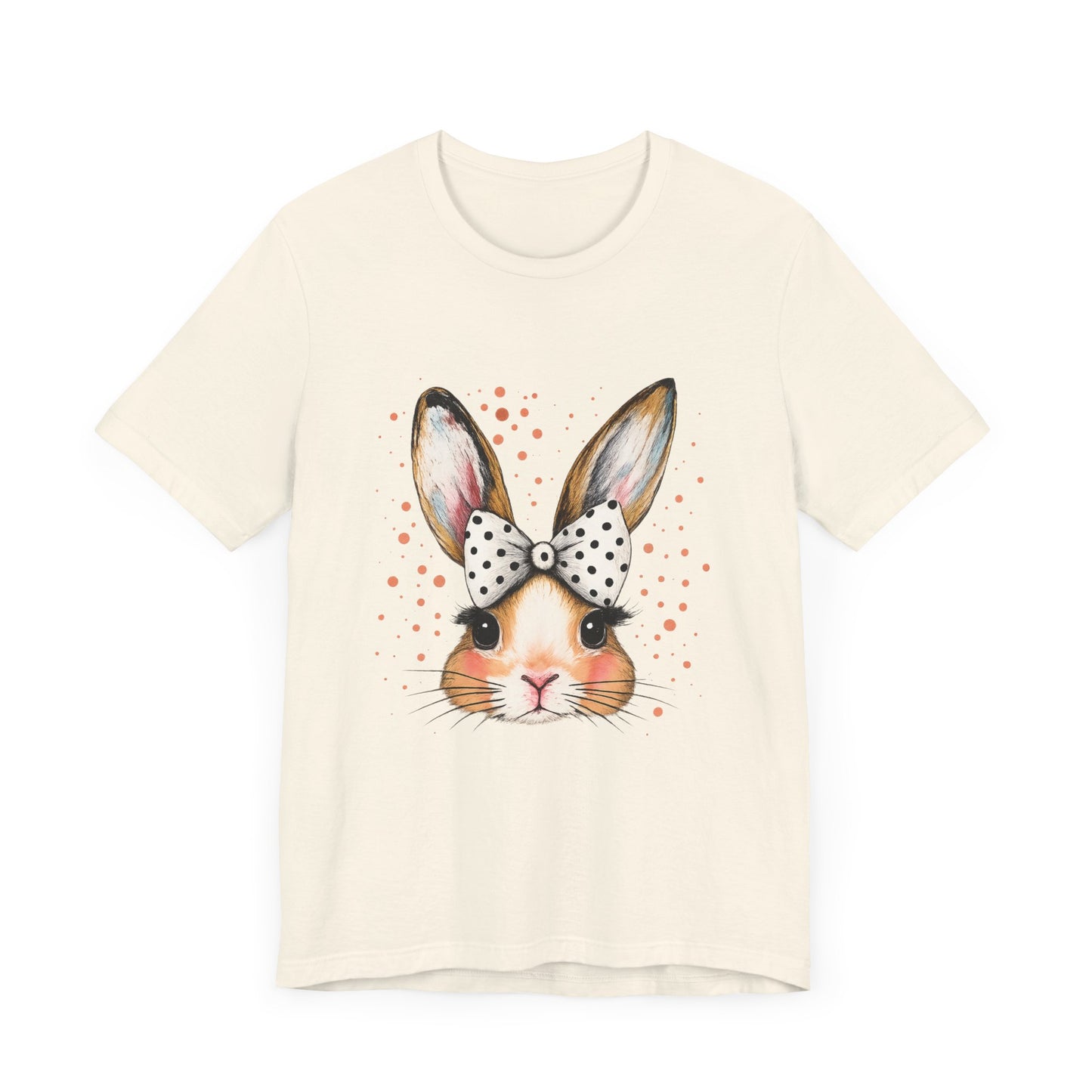 Cute Bunny Graphic Tee for Animal Lovers | Perfect for Spring Celebrations