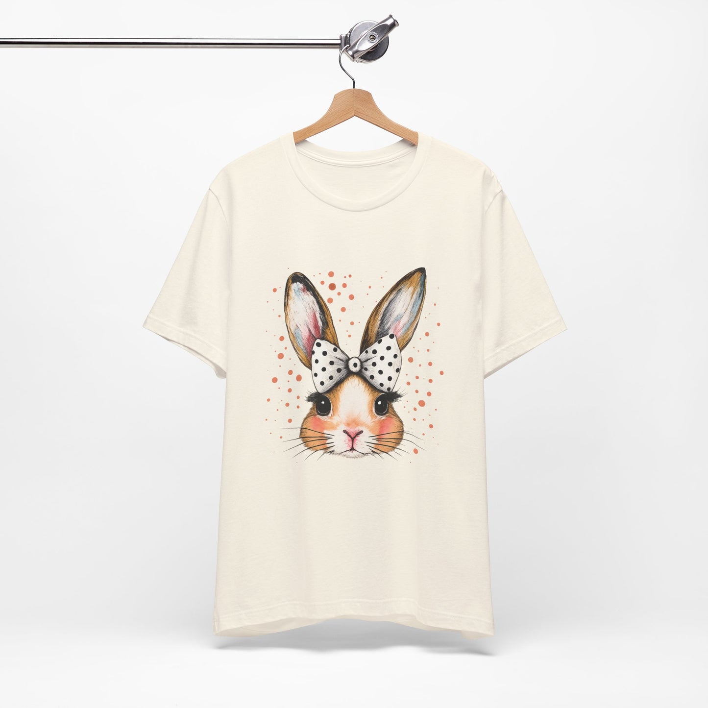 Cute Bunny Graphic Tee for Animal Lovers | Perfect for Spring Celebrations