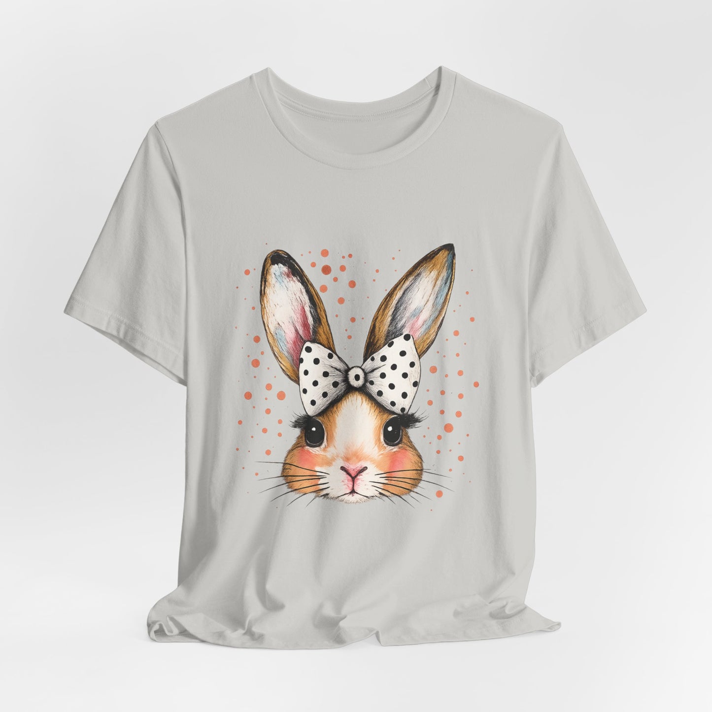 Cute Bunny Graphic Tee for Animal Lovers | Perfect for Spring Celebrations