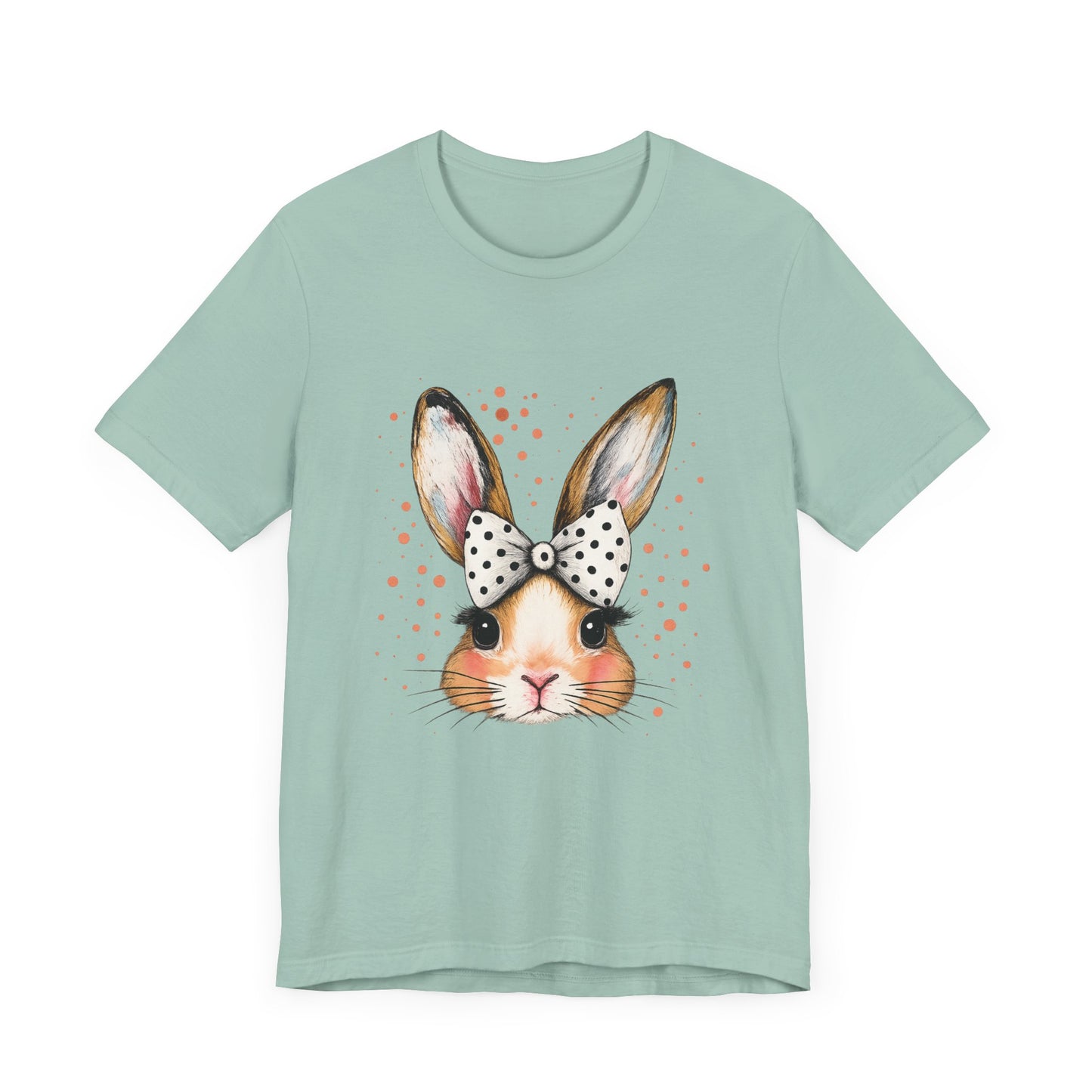 Cute Bunny Graphic Tee for Animal Lovers | Perfect for Spring Celebrations