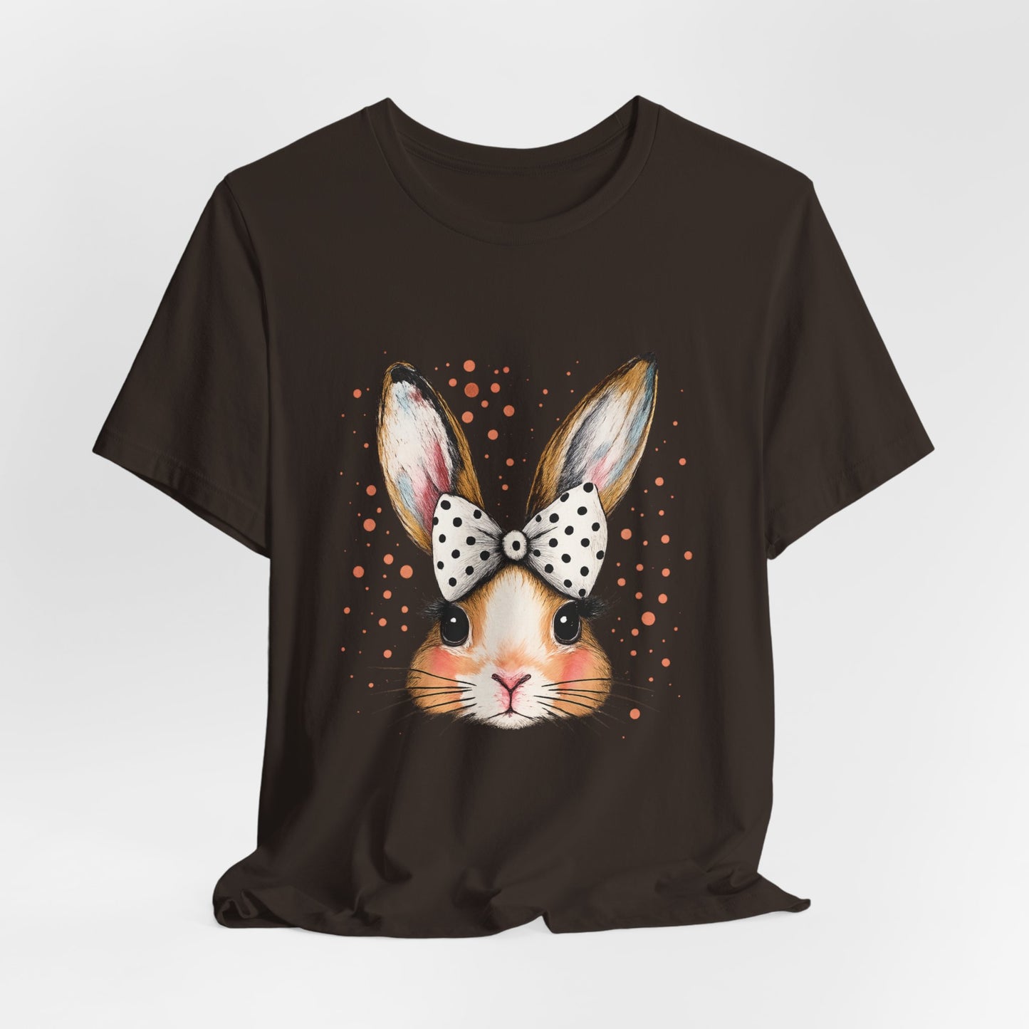 Cute Bunny Graphic Tee for Animal Lovers | Perfect for Spring Celebrations