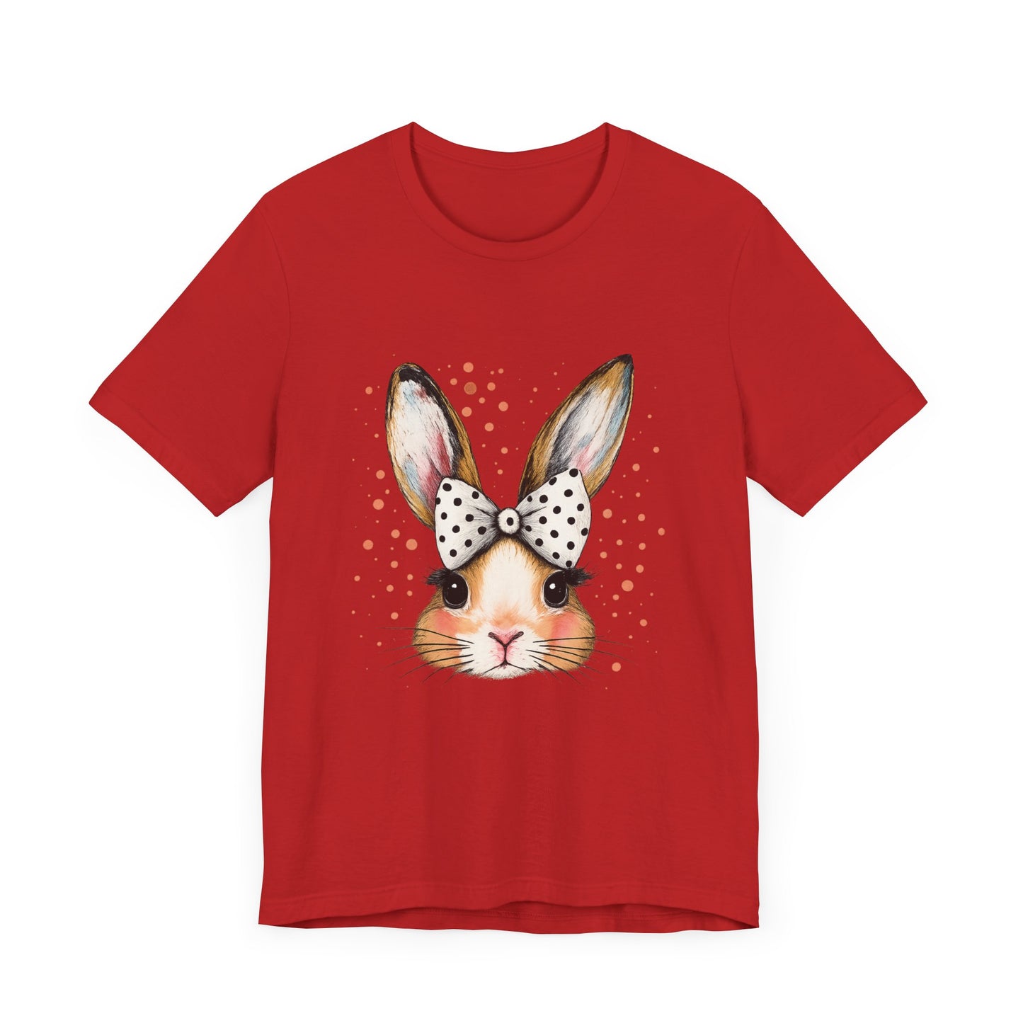 Cute Bunny Graphic Tee for Animal Lovers | Perfect for Spring Celebrations
