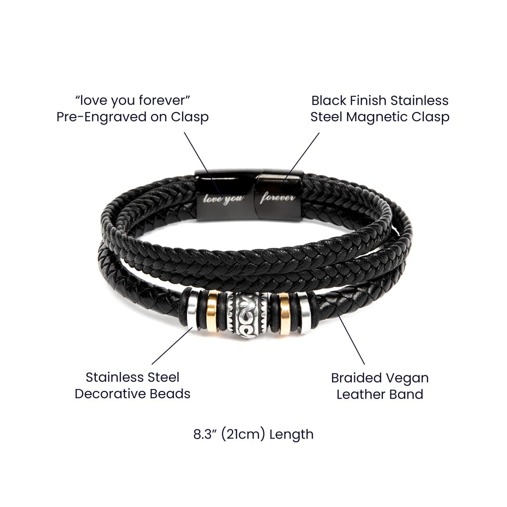 You Are My Son | Love You Forever Bracelet