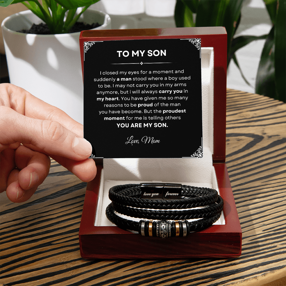 You Are My Son | Love You Forever Bracelet