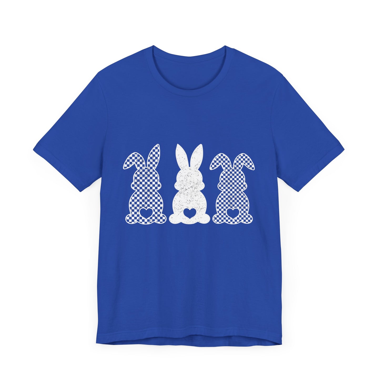 Cute Bunny Love Unisex Jersey Tee for Spring Celebrations