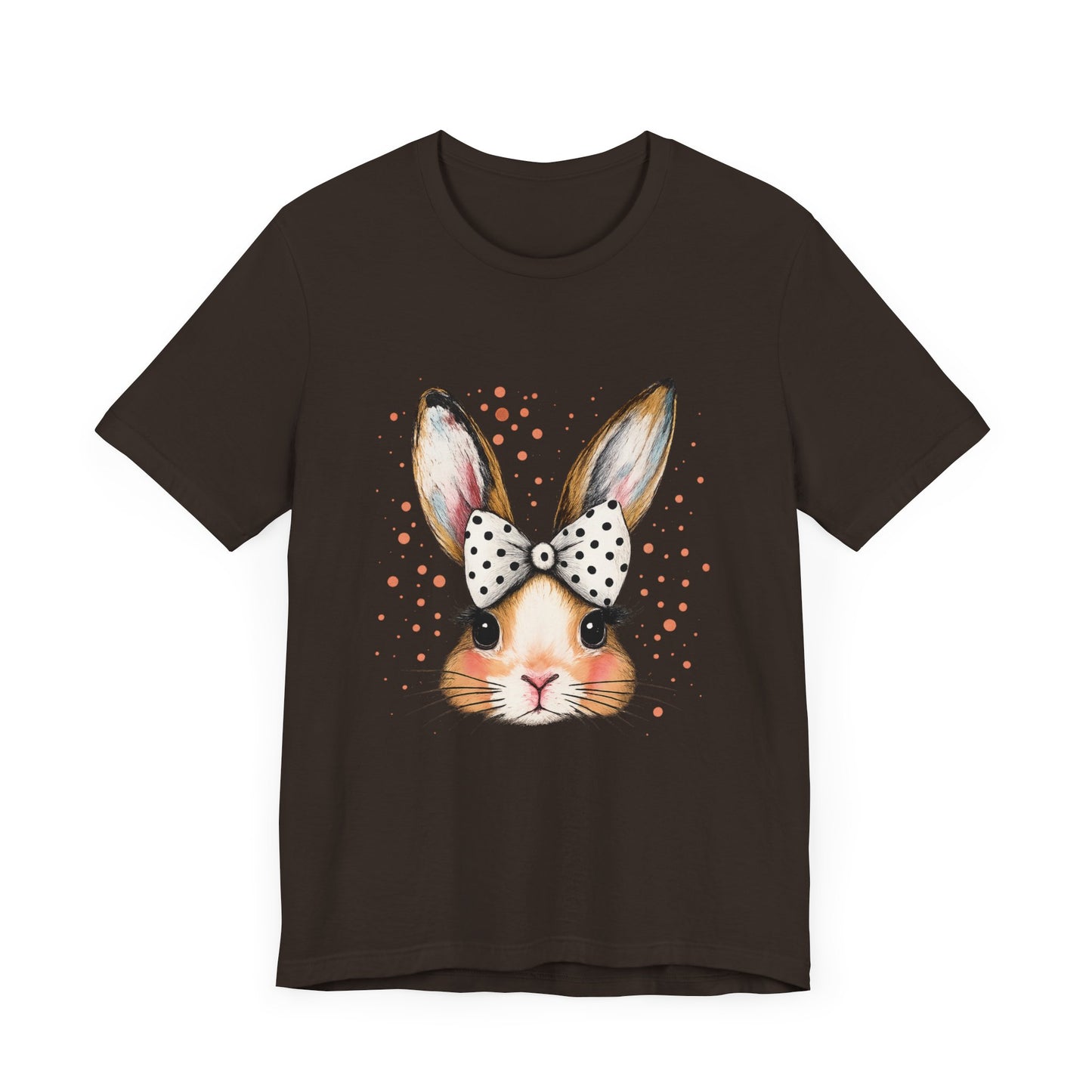 Cute Bunny Graphic Tee for Animal Lovers | Perfect for Spring Celebrations