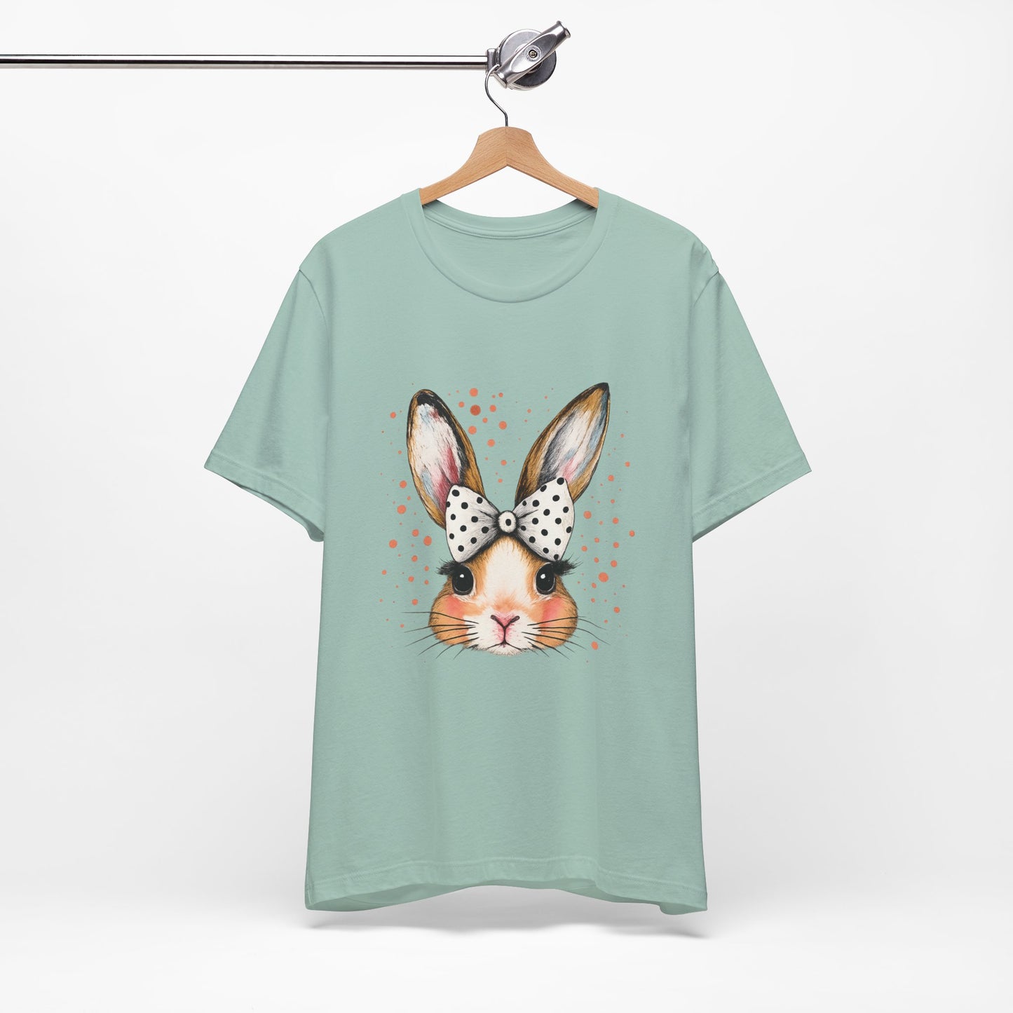 Cute Bunny Graphic Tee for Animal Lovers | Perfect for Spring Celebrations