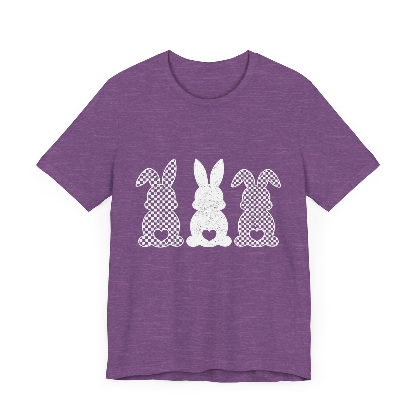 Cute Bunny Love Unisex Jersey Tee for Spring Celebrations