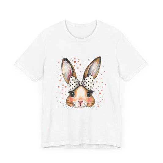 Cute Bunny Graphic Tee for Animal Lovers | Perfect for Spring Celebrations