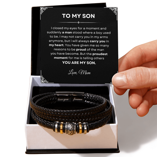 You Are My Son | Love You Forever Bracelet