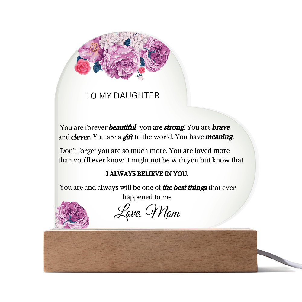 To My Daughter