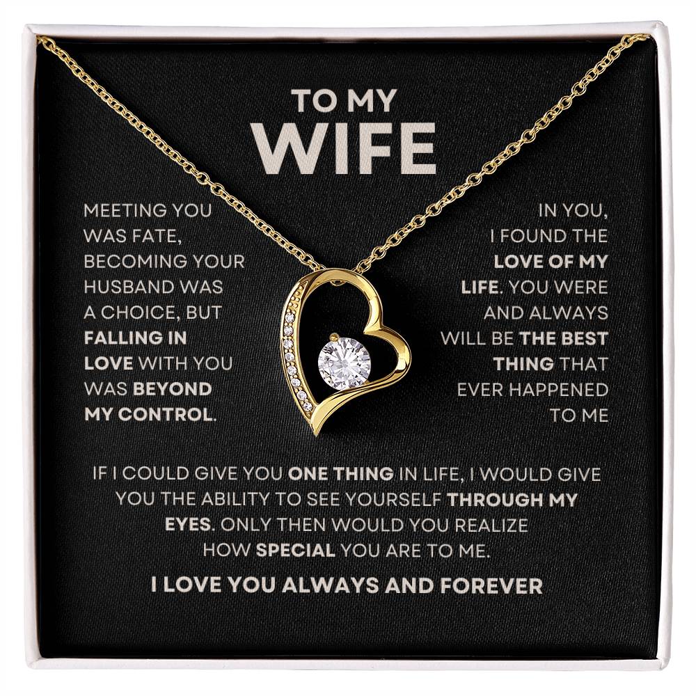 TO MY WIFE | MY FATE